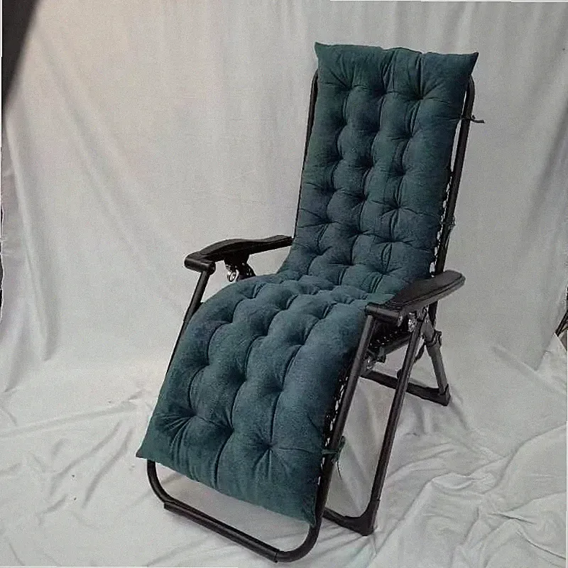 51/63 in Rocking Lounge Chair Cushion Pad Thicken Soft Velvet For Recliner Bench