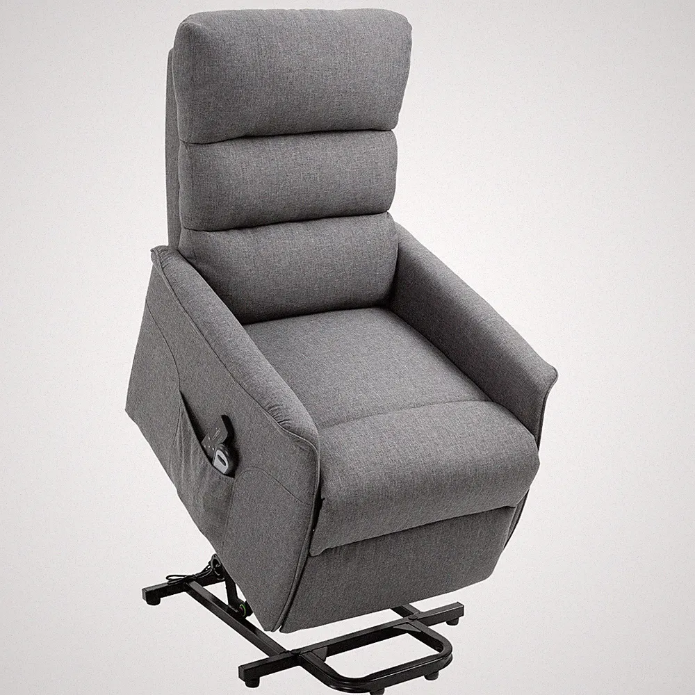 Electric Power Lift Recliner Chair for Elderly Living Room Fabric Upholstery