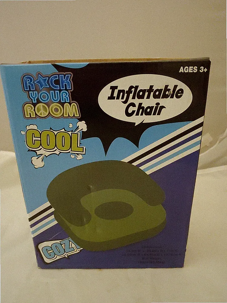 Furniture Inflatable Wing Chair Kids 3 + Green open box kids