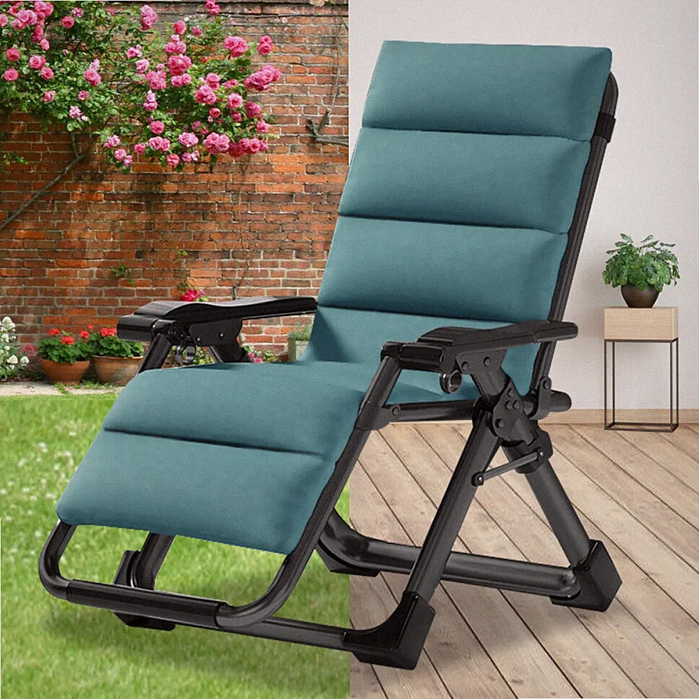 MOPHOTO Oversized Zero Gravity Chair Recliners Padded Folding Chair & Pillow Mat